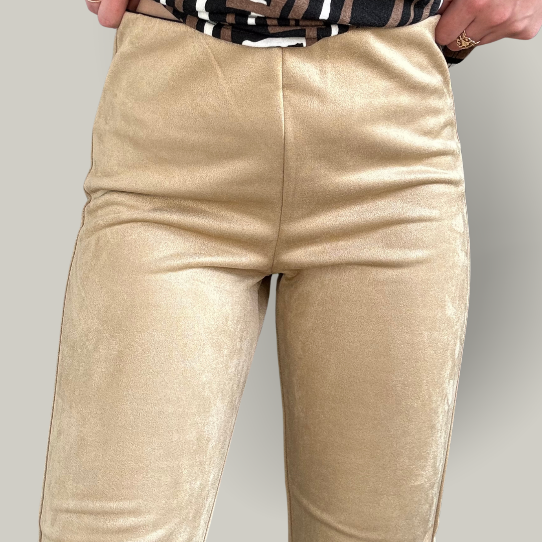 Soya Concept - Faux Suede Leggings