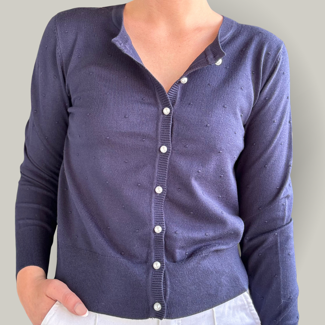 Sunday - Round Neck Cardigan