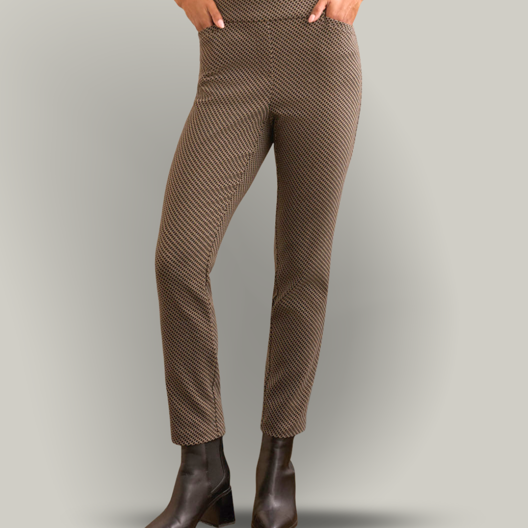 Tribal - Pull-On Ankle Pant With Back Leg Seam