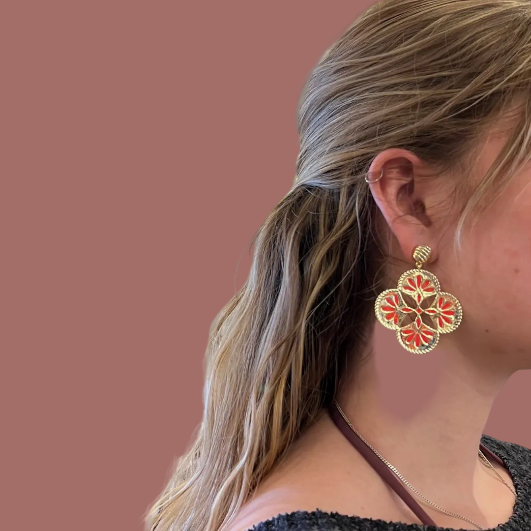 Natalie Wood - Sea Breeze Statement Earrings