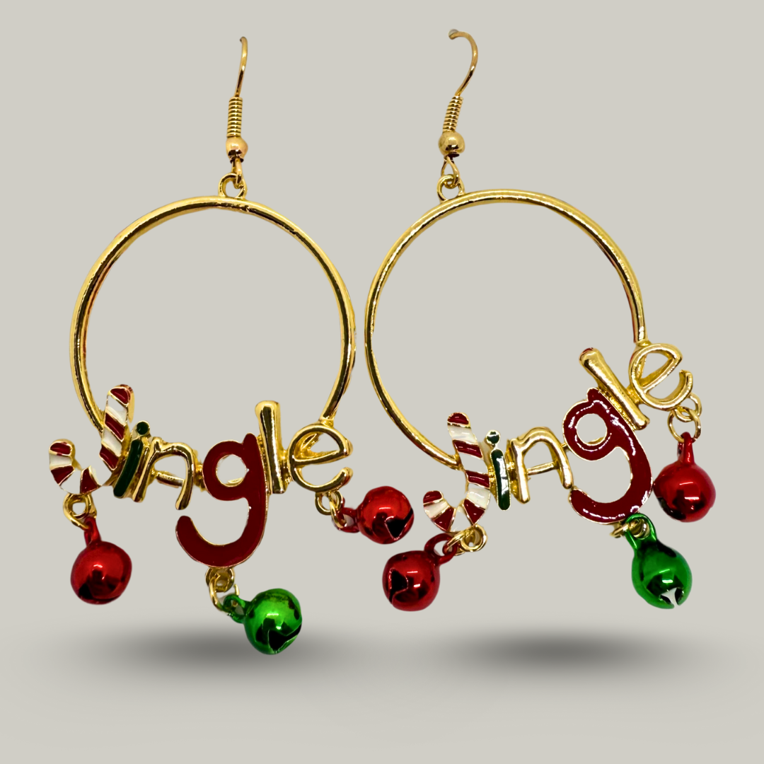 Audrey's - Hoop Jingle Earrings