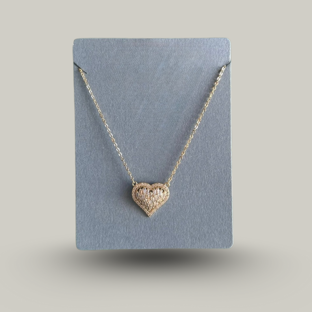 Jacqueline Kent - Dainty Heart Pendant Necklace