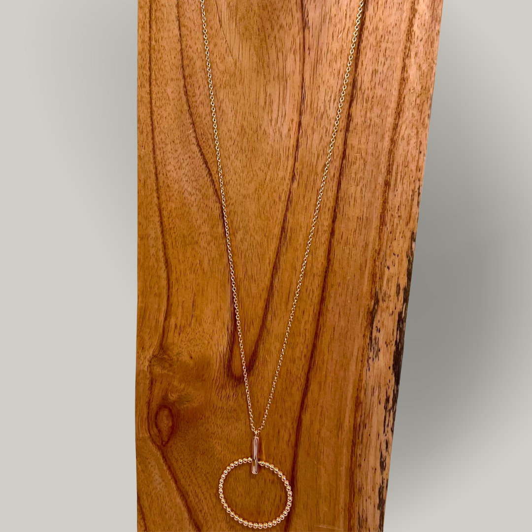 Merx - Gold Chain With Round Pendant