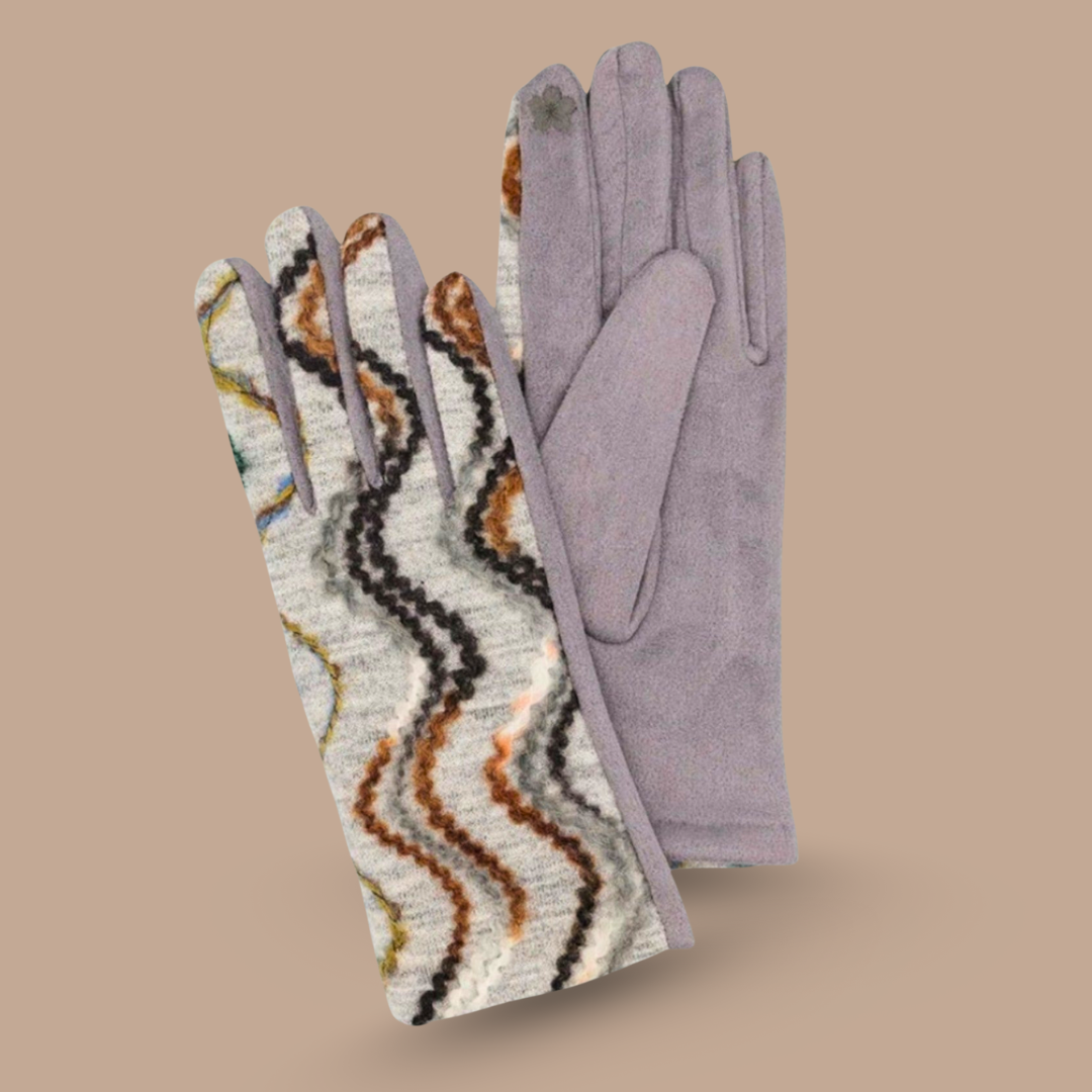 Audrey's - Wavy Knit Touch Gloves