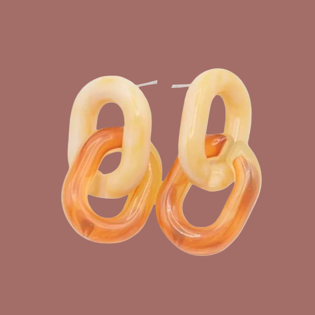 Audrey's - Duo Link Earrings