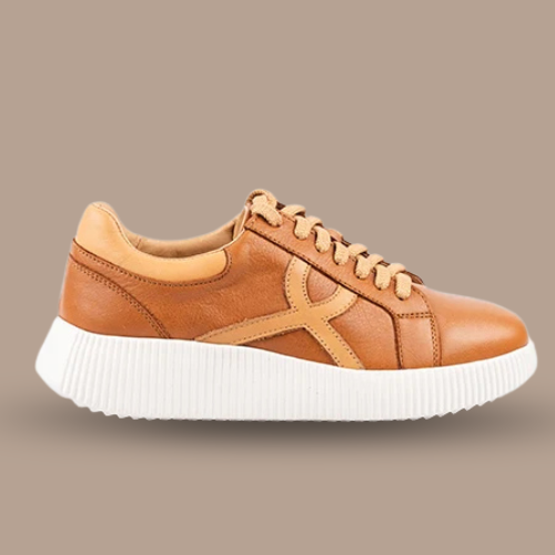 Little Empresses - Genuine Leather Lace-Up Sneaker