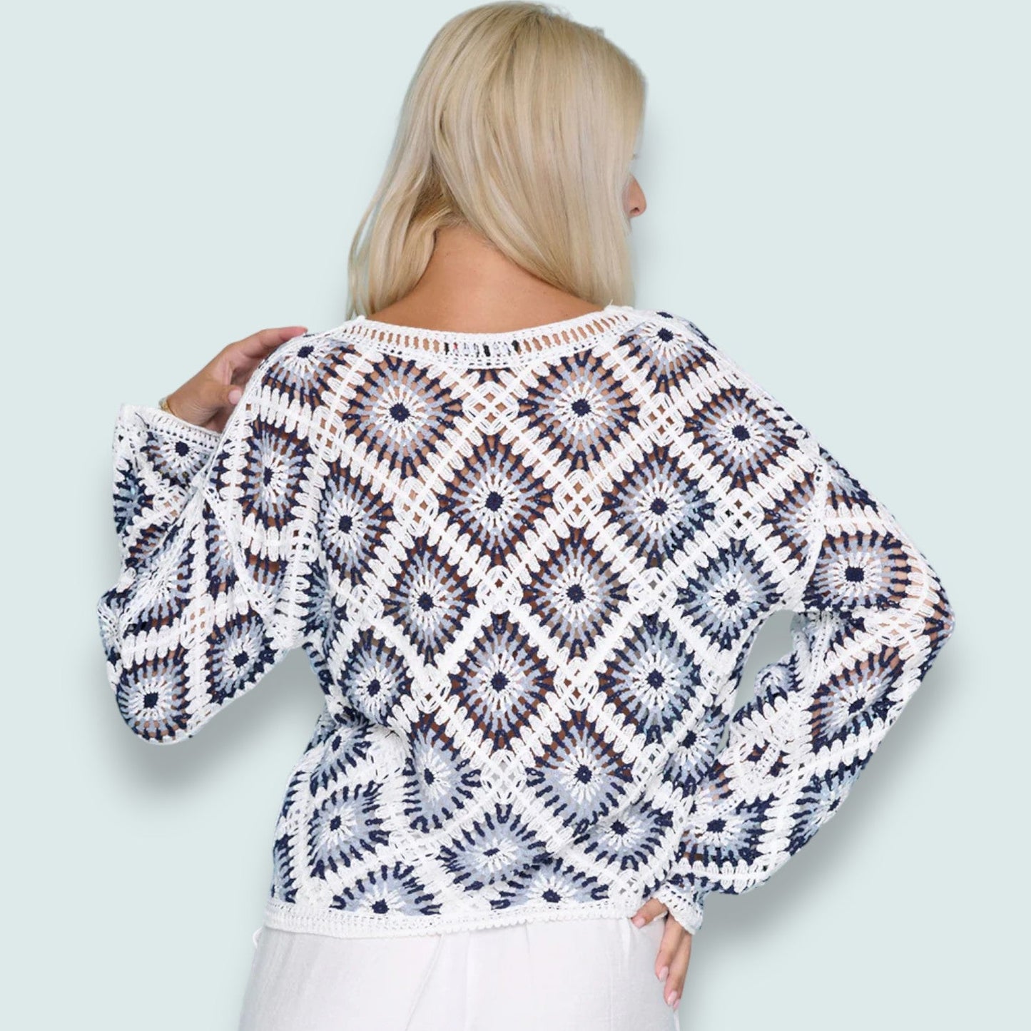 Picadilly - Square Crochet Top