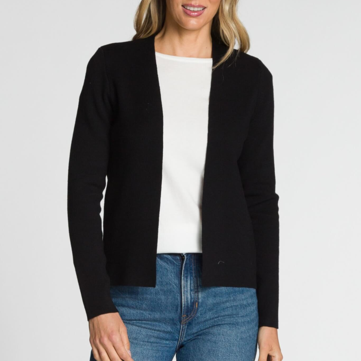 DKR - Double Knit Open Cardigan