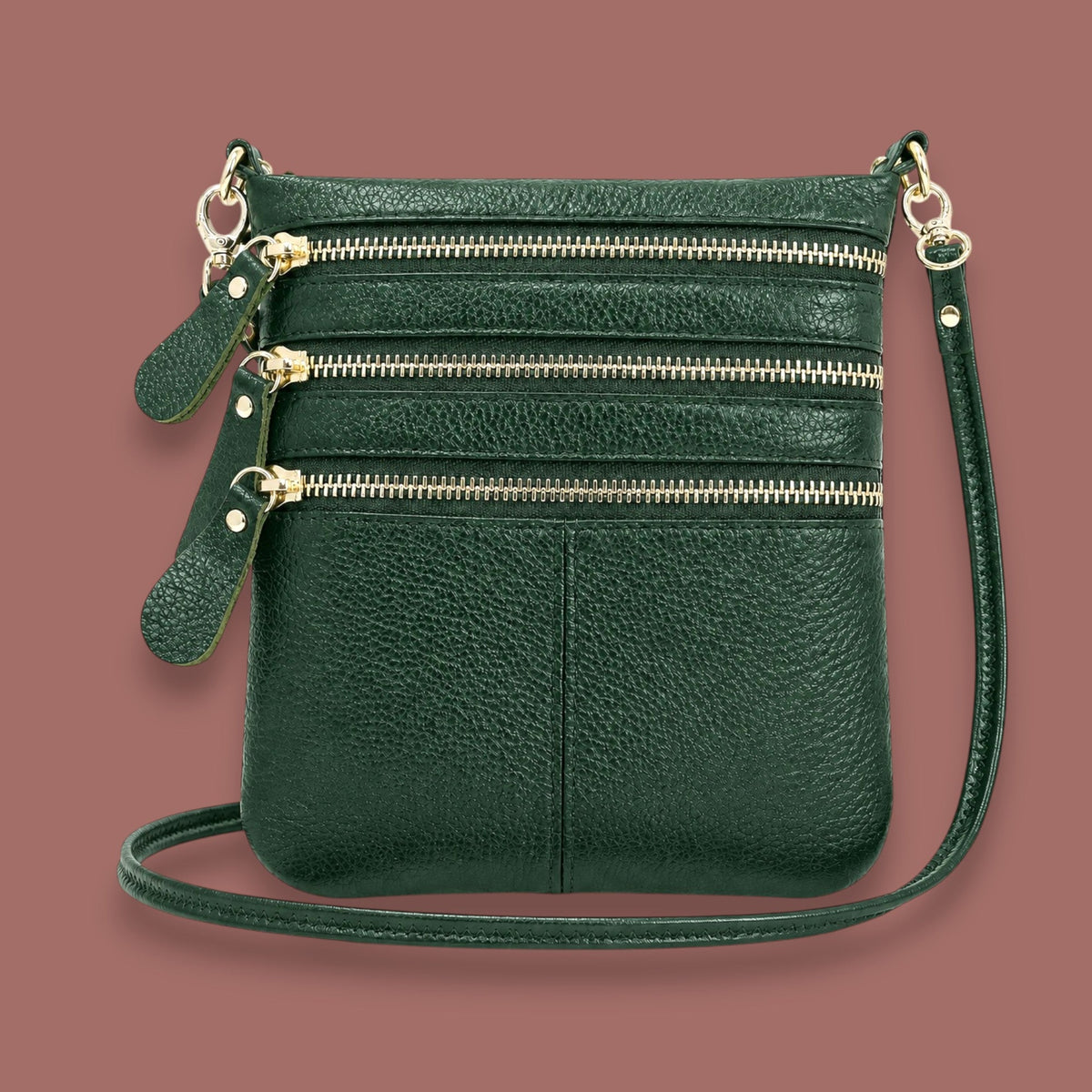 Armoir - Four-Zip Crossbody Bag