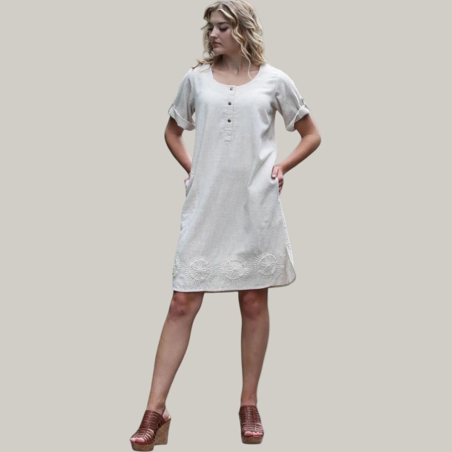 Ezze Wear - Maddy Scoop Neck Dress