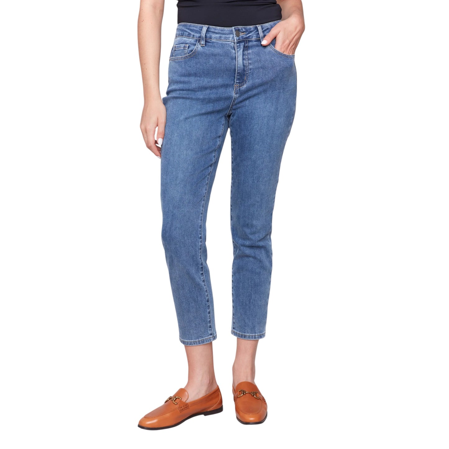 Charlie B - Claudia Slim Leg Jeans