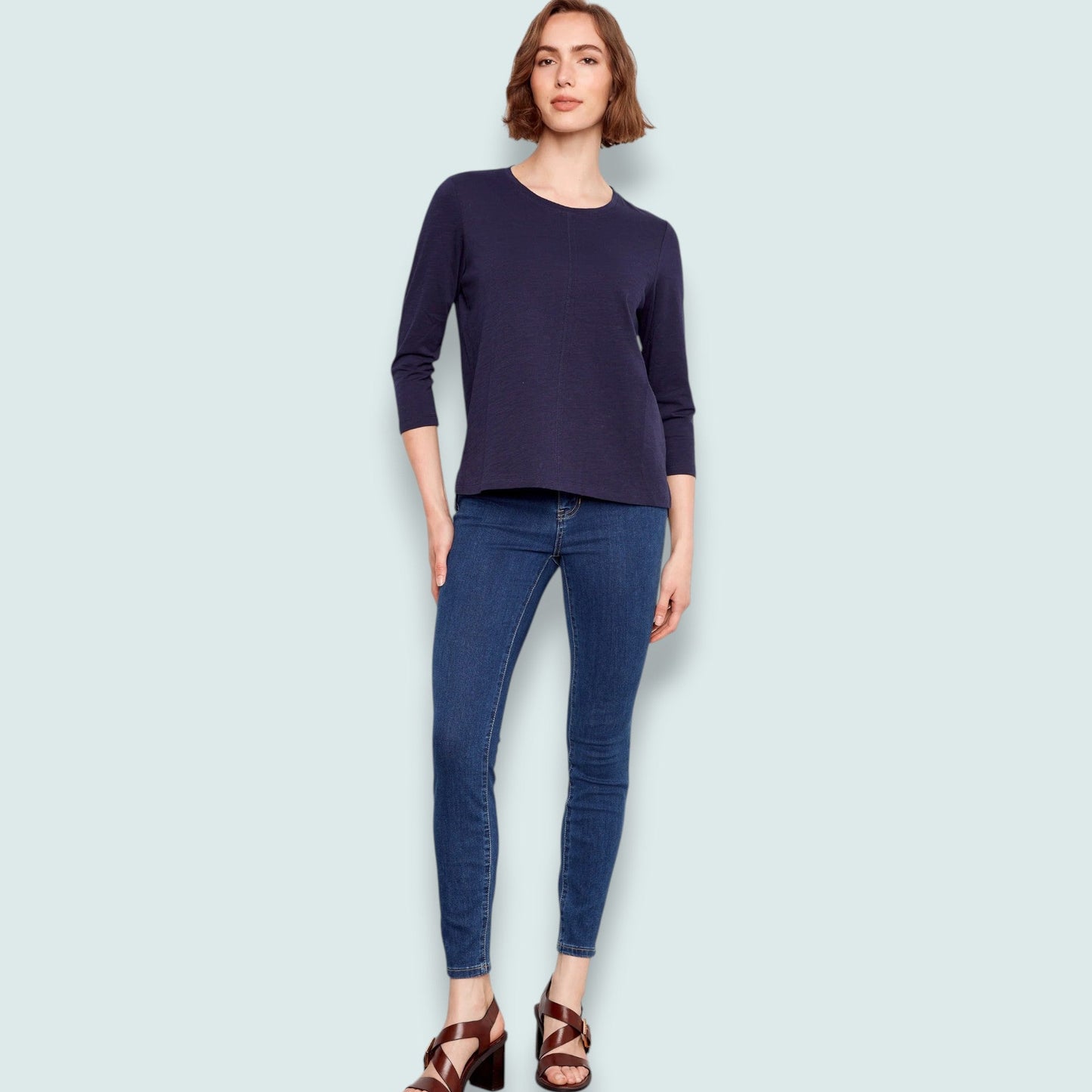 Charlie B - Organic Cotton 3/4 Sleeve Top