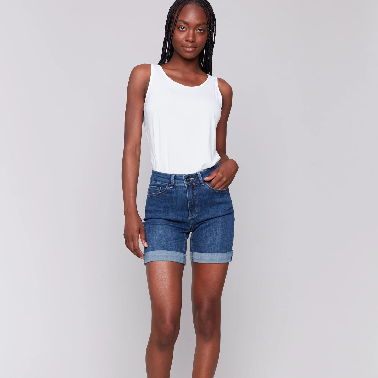 Charlie B - Rolled Cuff Shorts
