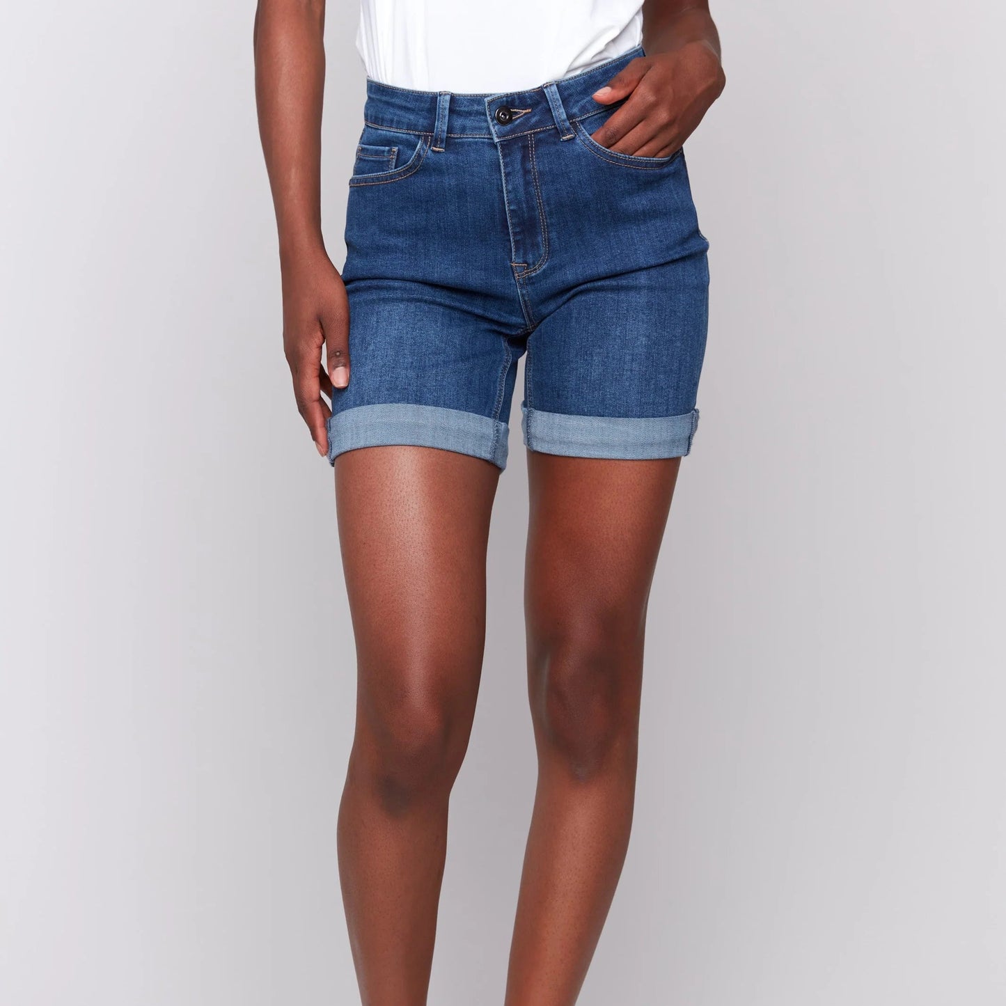 Charlie B - Rolled Cuff Shorts