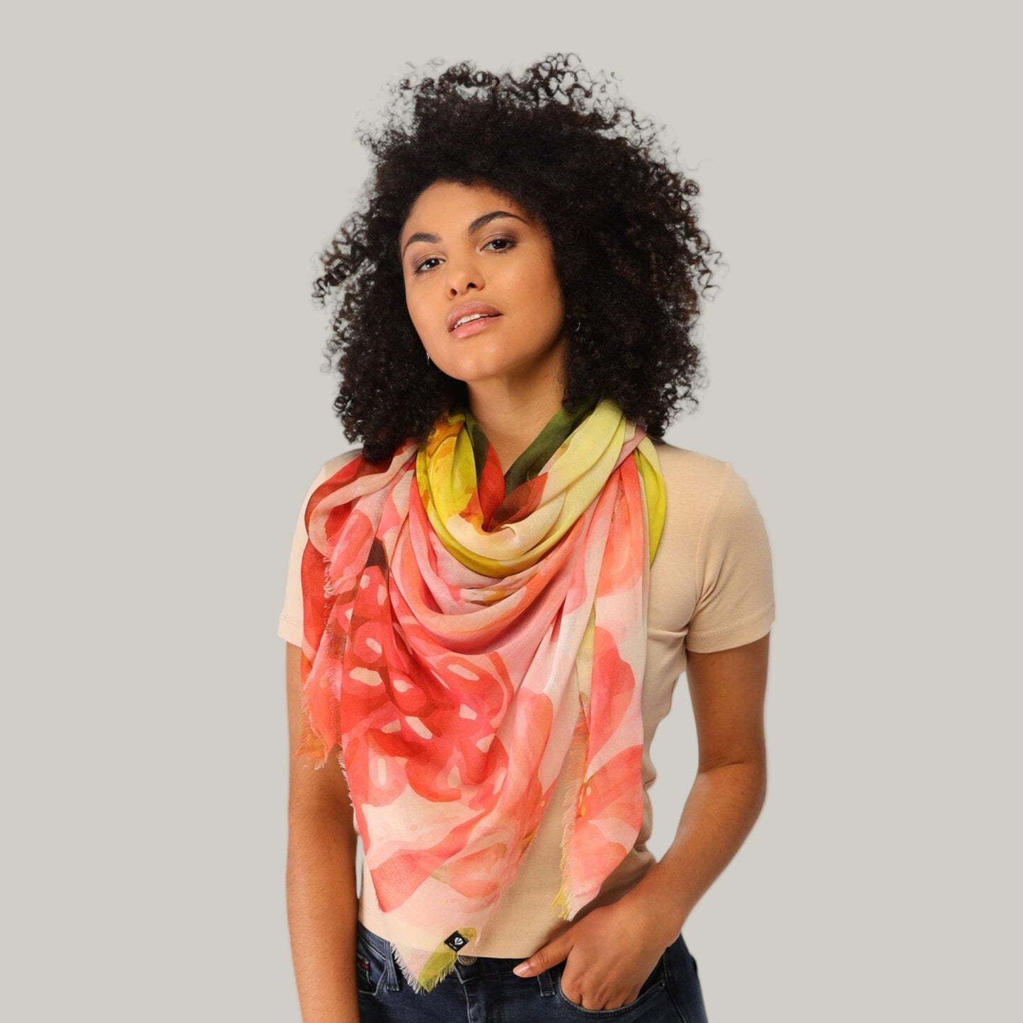 Fraas - Floral Scarf