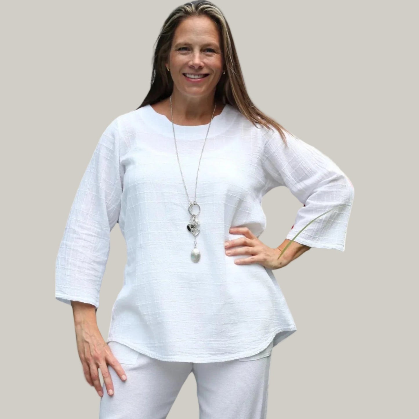 Ezze Wear - Stella 3/4 Sleeve Top