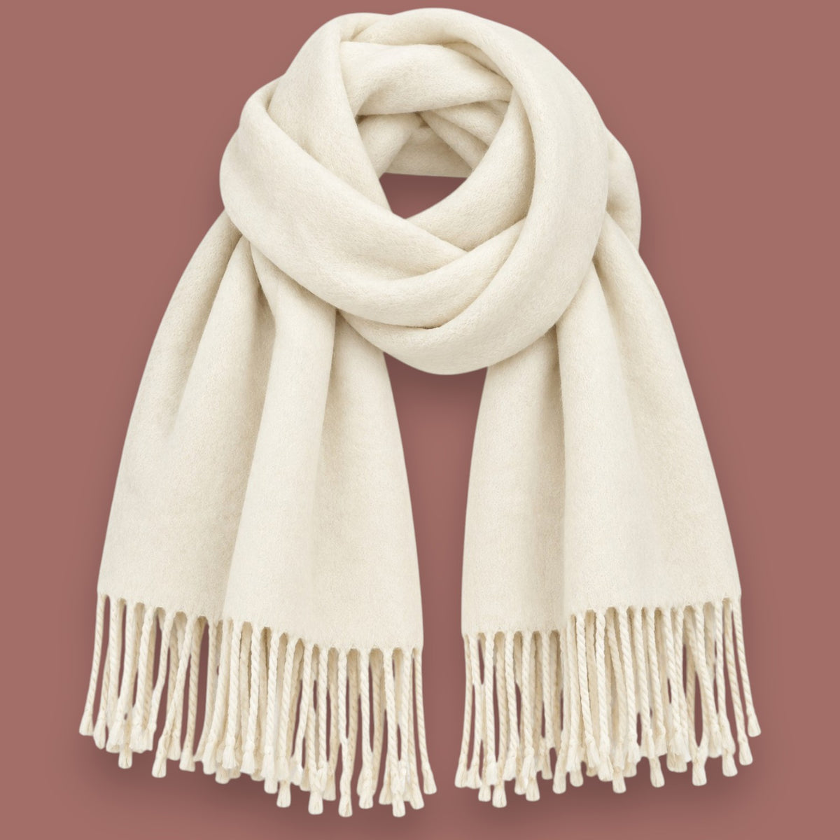 Audrey's - Soft & Cozy Fringe Scarf