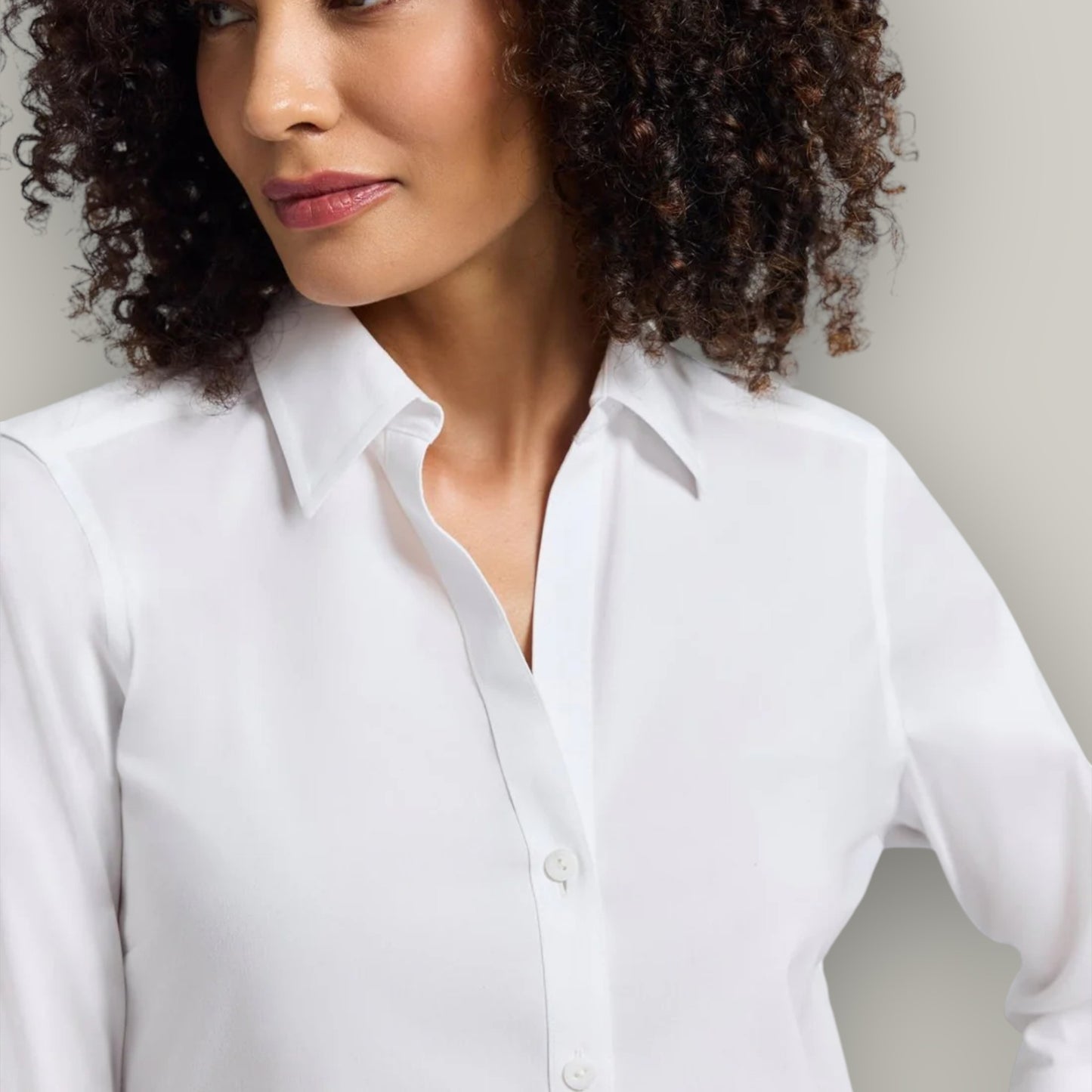 Foxcroft - Mary No Iron Stretch 3/4 Sleeve Blouse