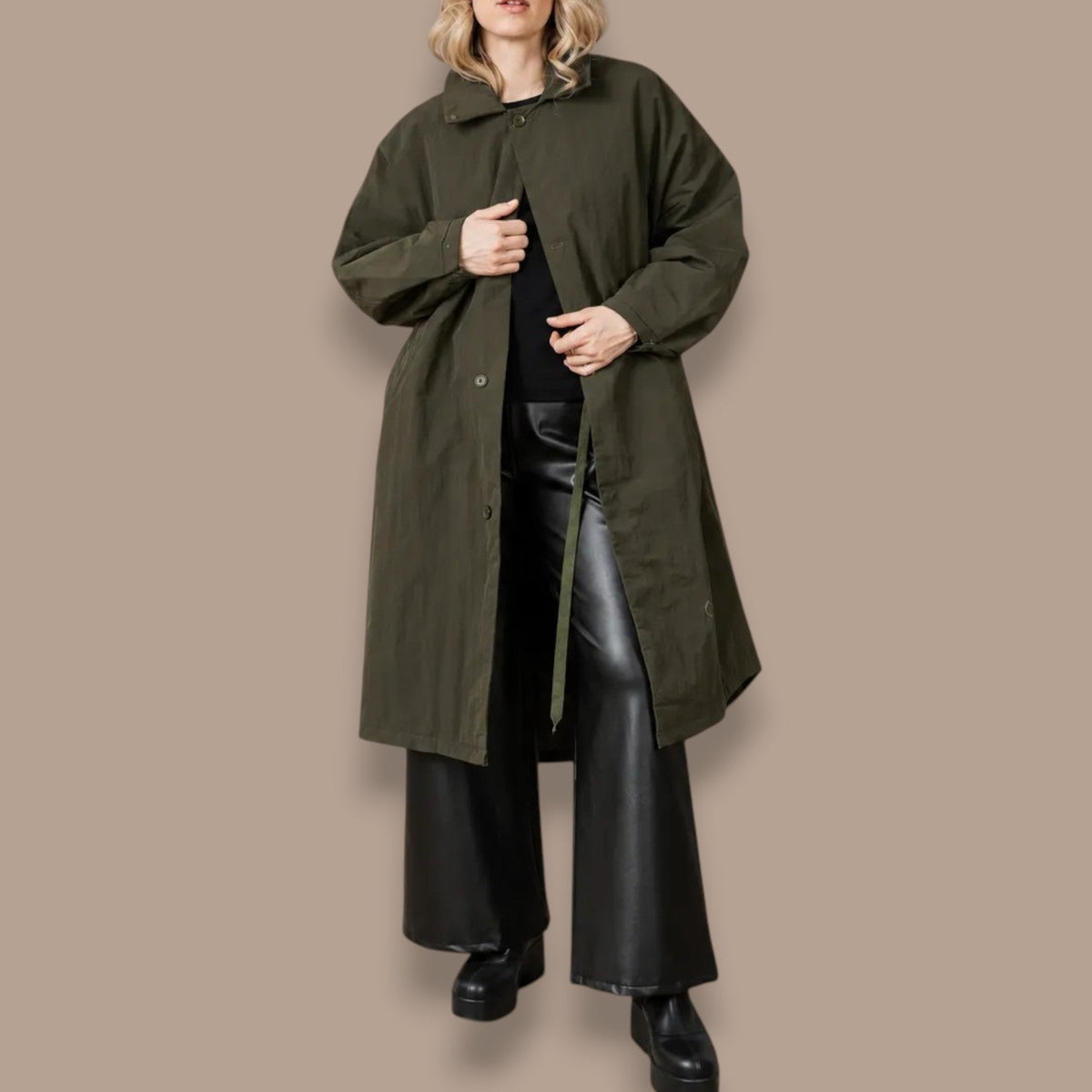 Shannon Passero - Adjustable Longline City Jacket
