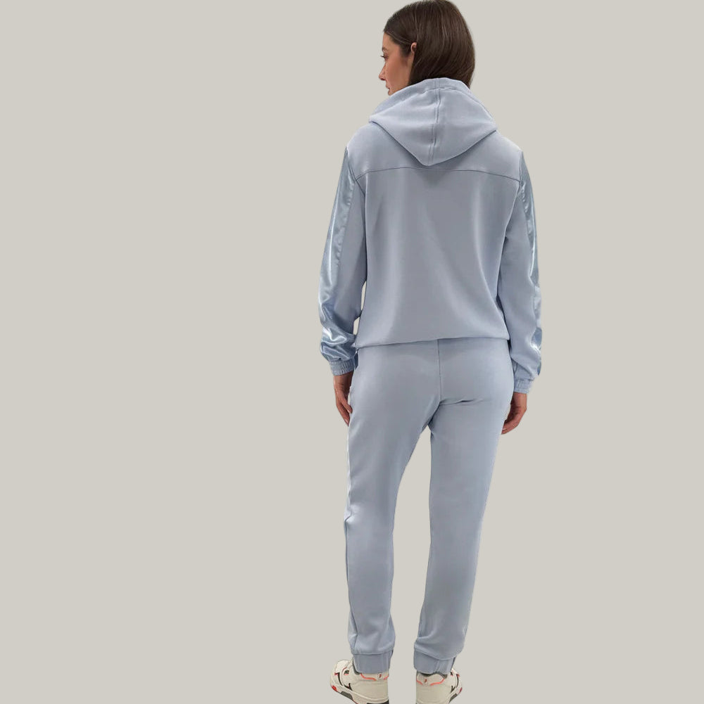 Orly - Satin Trim Hoodie