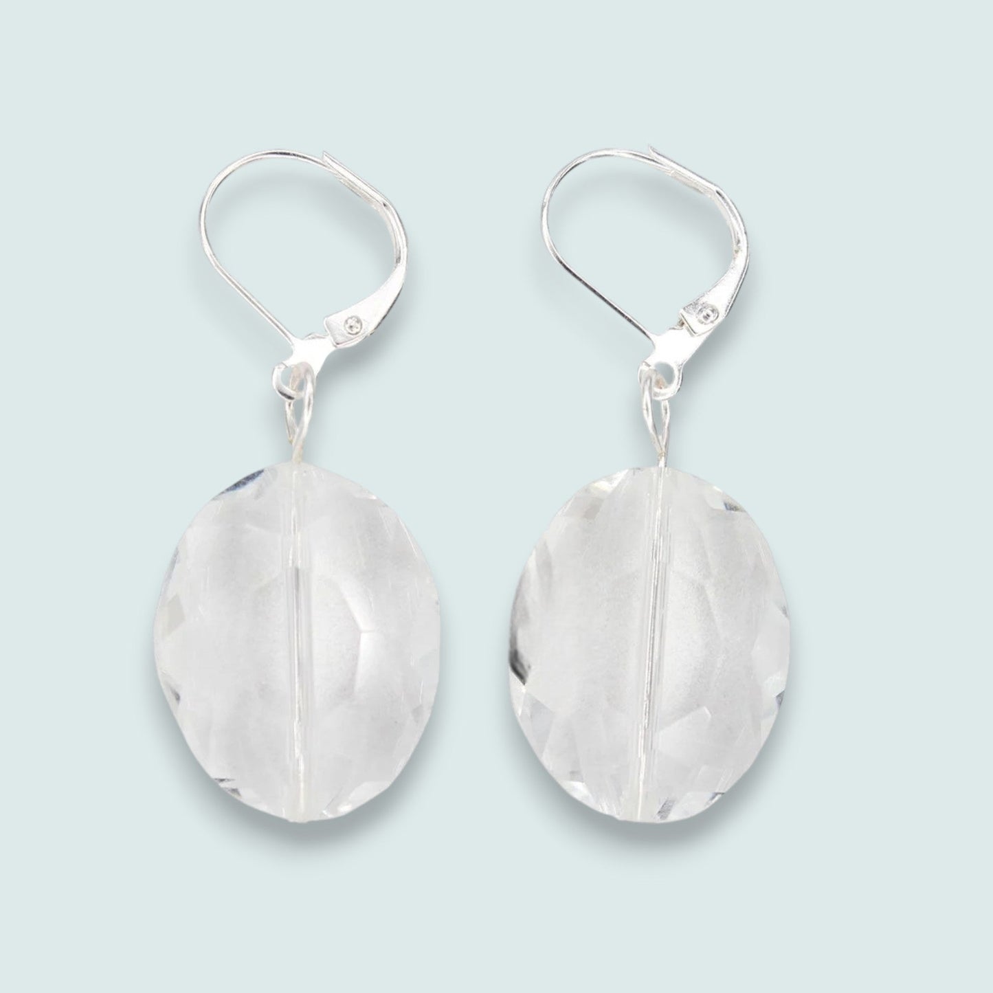 Lofttan - Petite Neleigha Clear Sparkle Earrings
