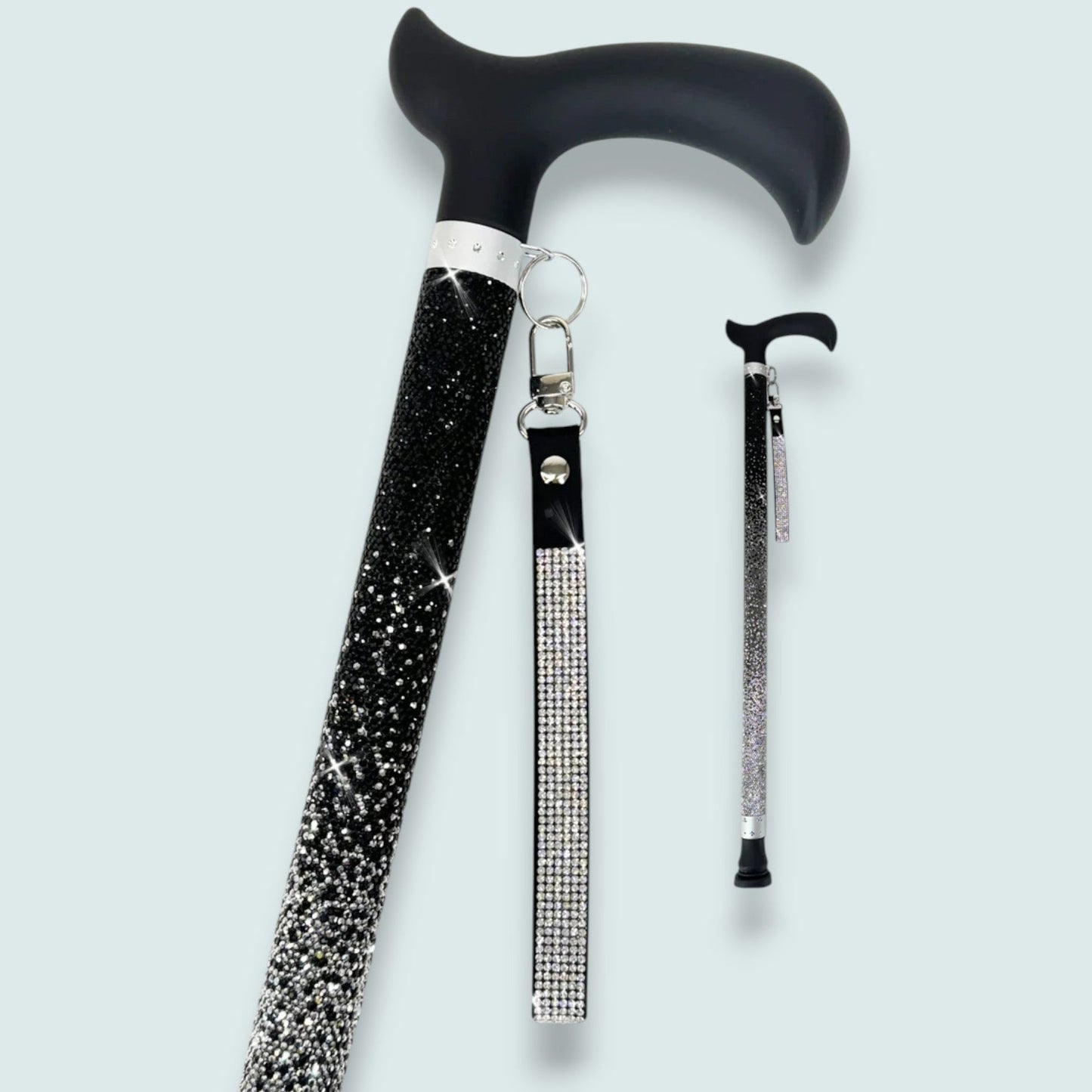 Jacqueline Kent - Little Black Dress Walking Cane