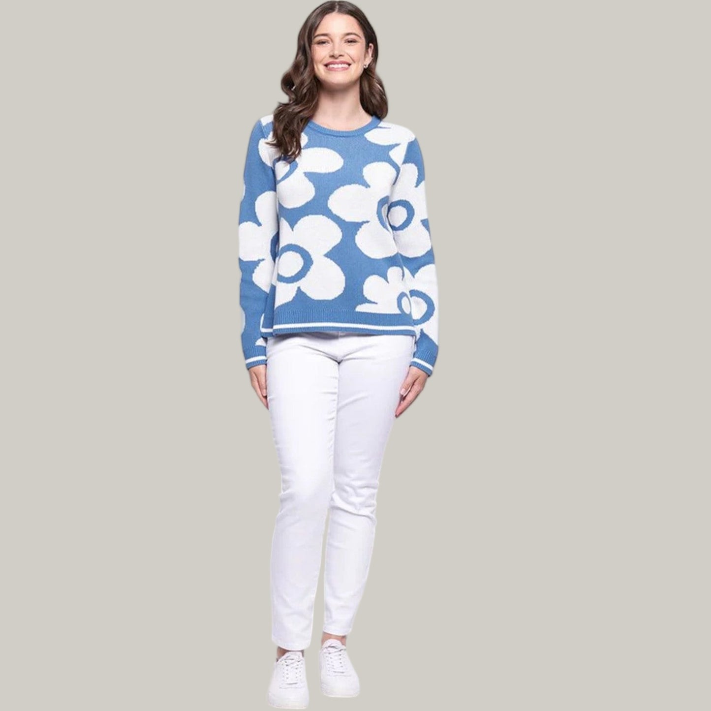 Foil - Floral Design Sweater