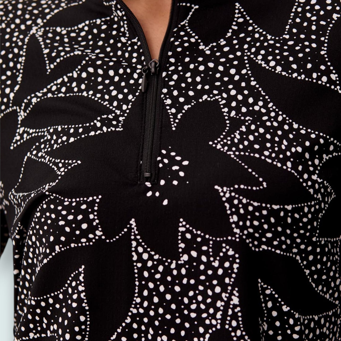Tribal - High Performance Quarter-Zip Long Sleeve Pullover