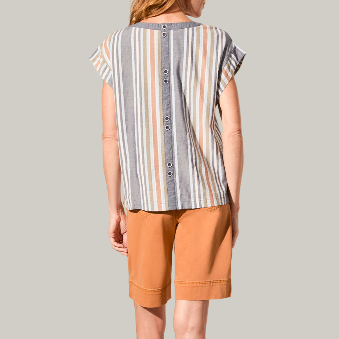 Tribal - Drop Shoulder Gusset Sleeve Top