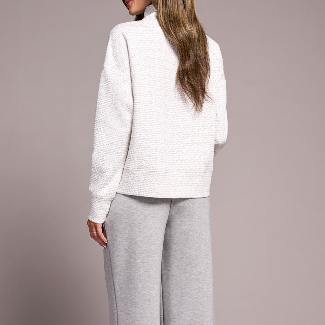 Tribal - Long Sleeve Funnel Neck Sweater