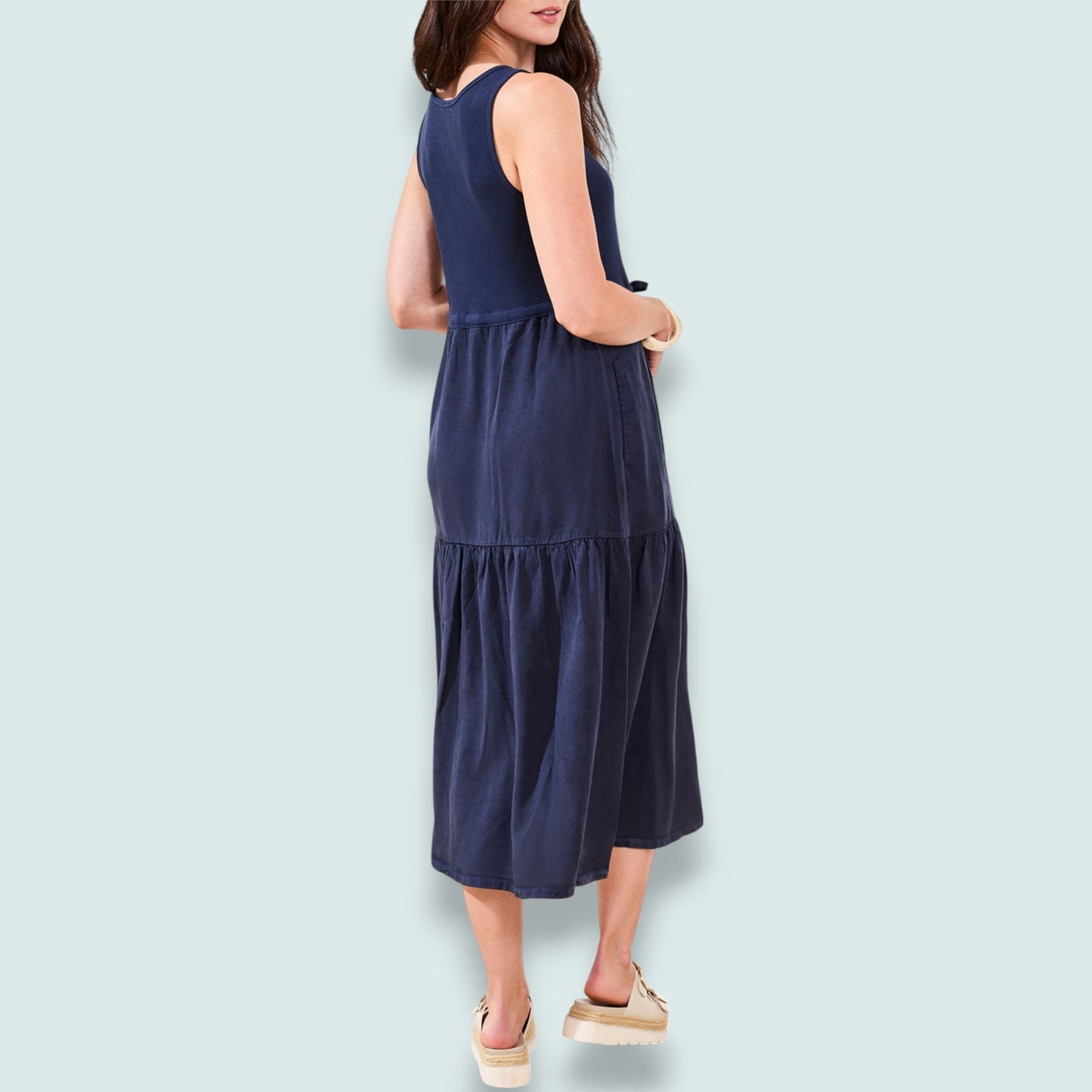 Tribal - Everyday Tiered Tank Midi Dress