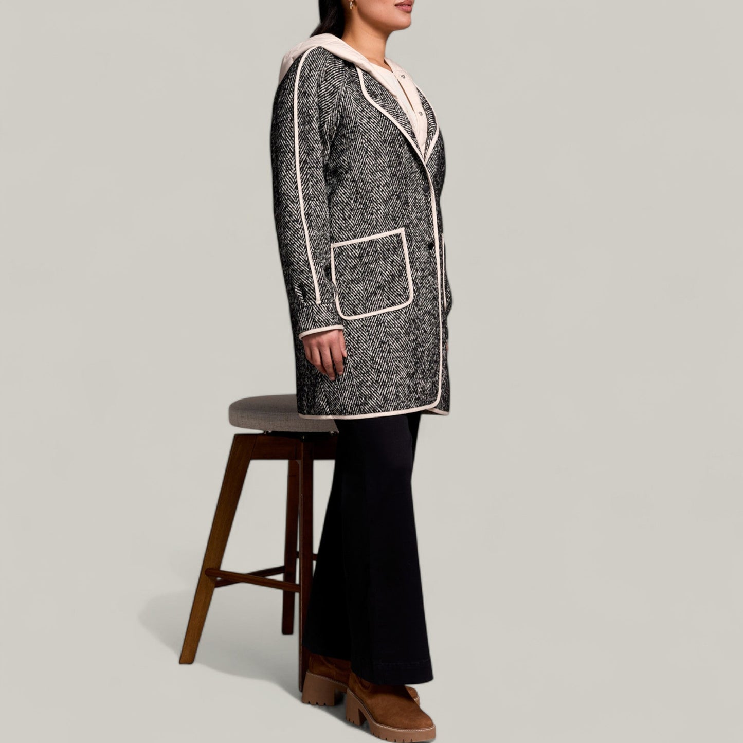 Tribal - Coat With Fooler Hood