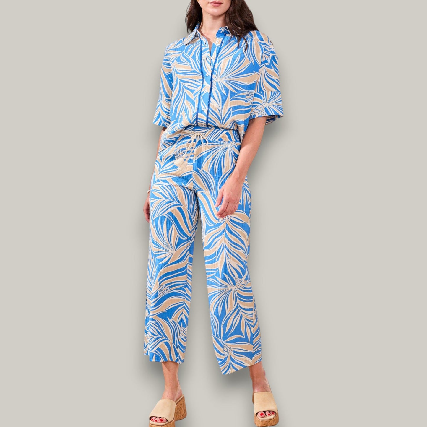 Tribal - Tropical Breeze Pull-On Ankle Pant