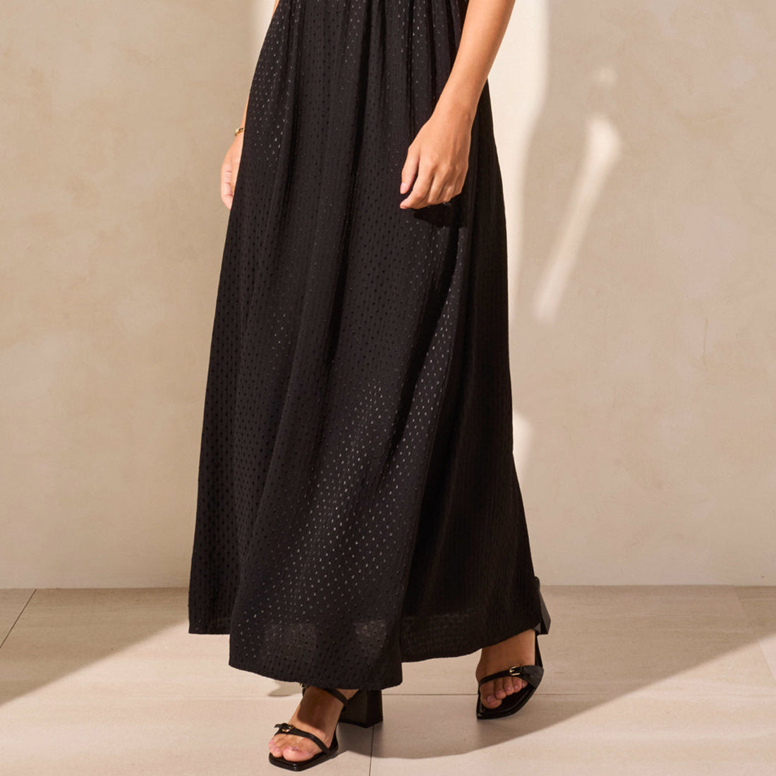 Tribal - Open Back Maxi Dress
