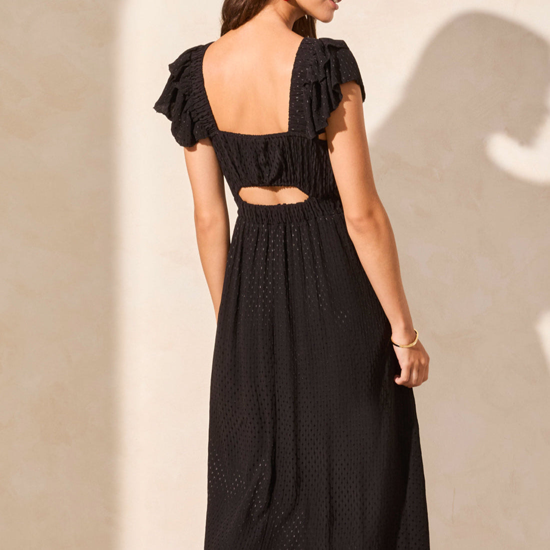 Tribal - Open Back Maxi Dress