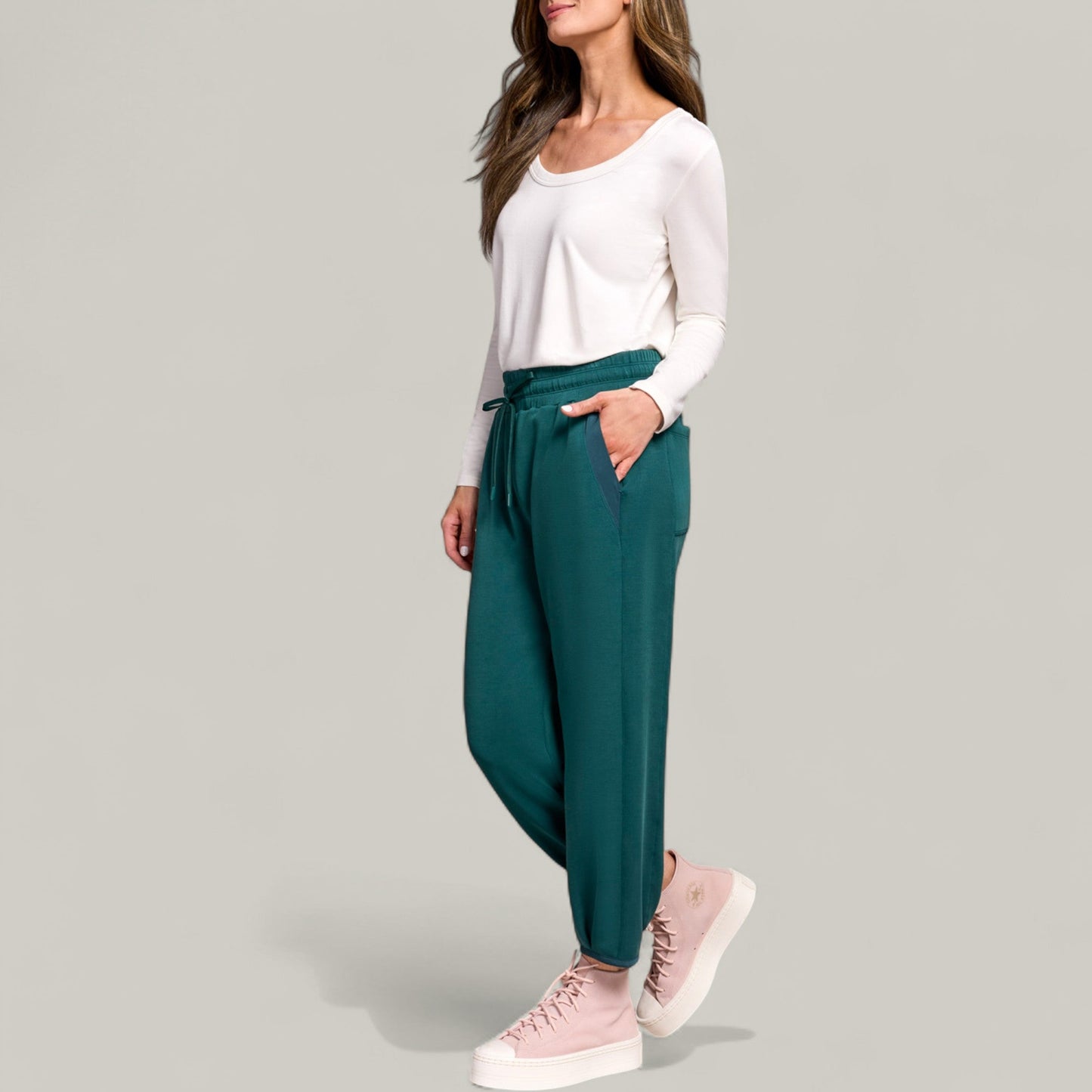 Tribal - Jogger With Hem Pleats