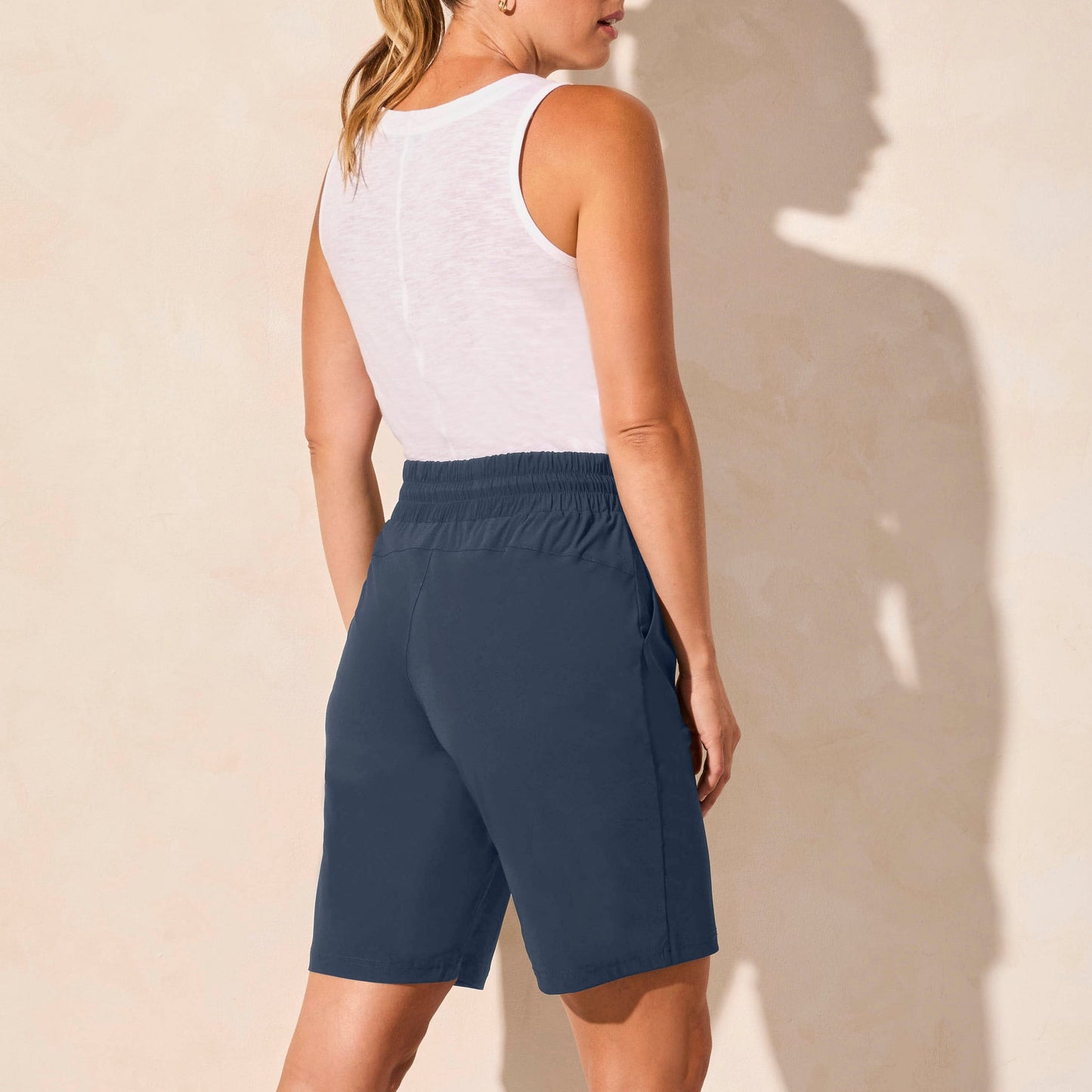 Tribal - 4-Way Stretch Pull-On Shorts