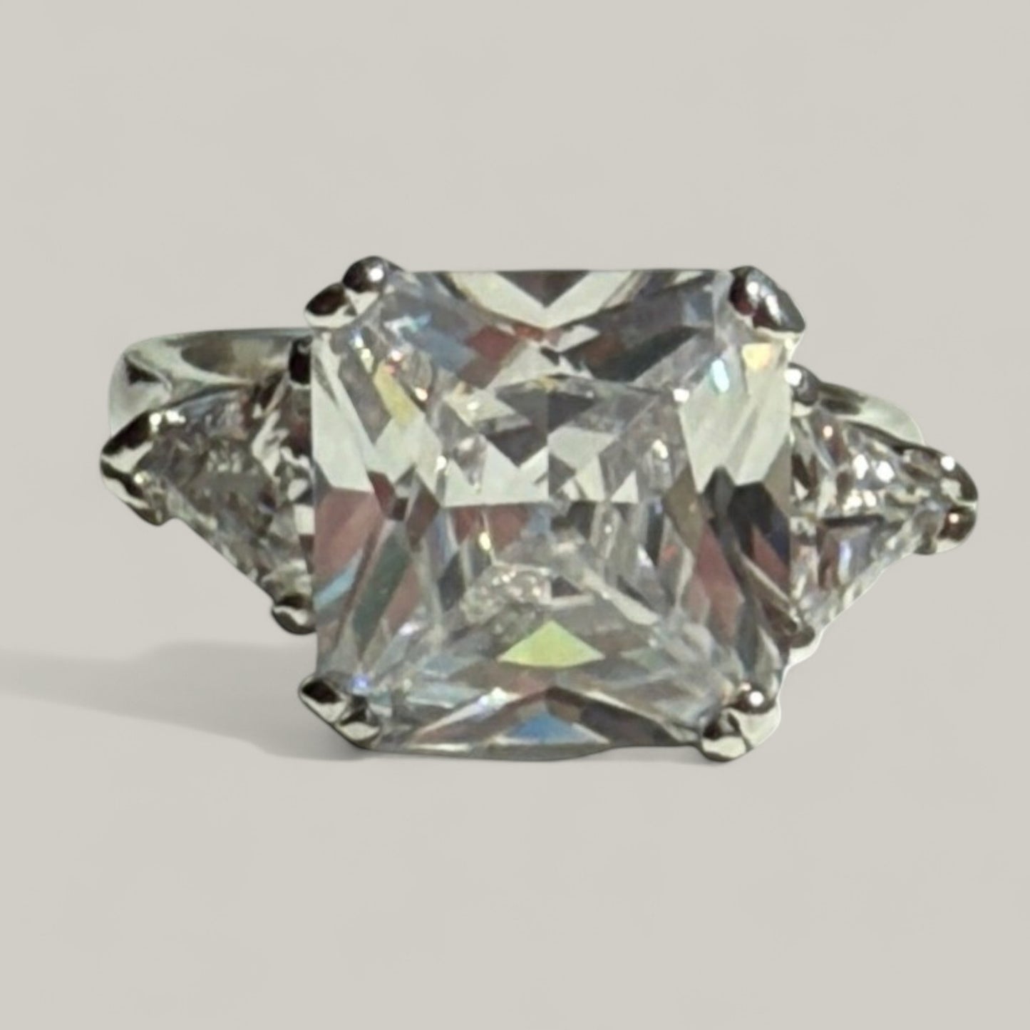 Evershine - Bold Square Diamond Ring