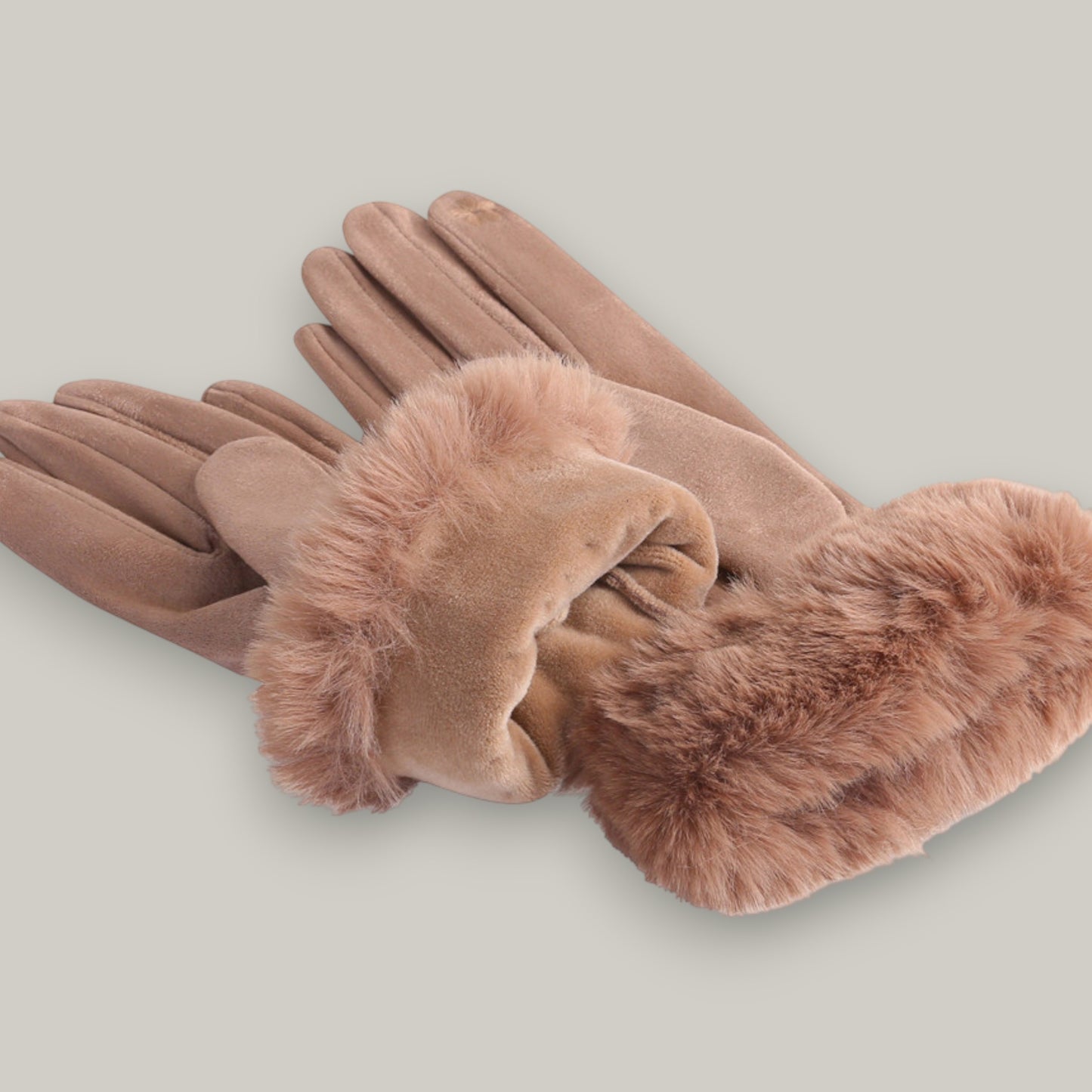 Belle Dame - Luxe Faux Suede Gloves