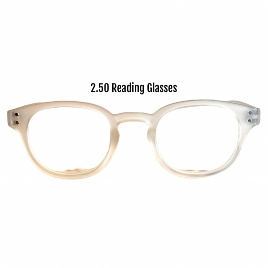 A.J Morgan - Clear Framed Reading Glasses