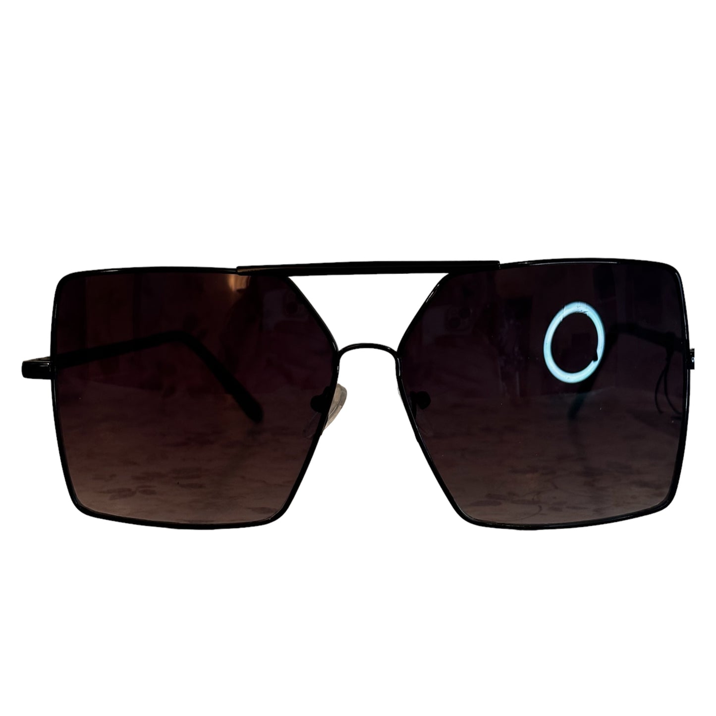 A.J Morgan - Thin Large Framed Sunglasses