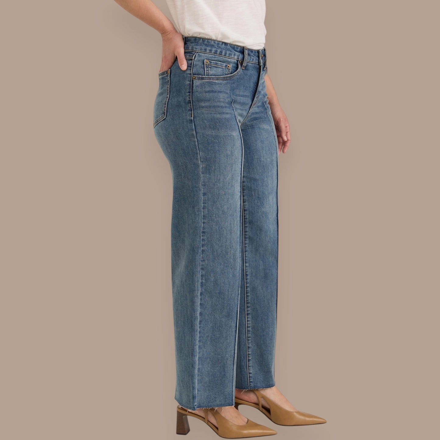 FDJ - Olivia Wide Ankle Denim