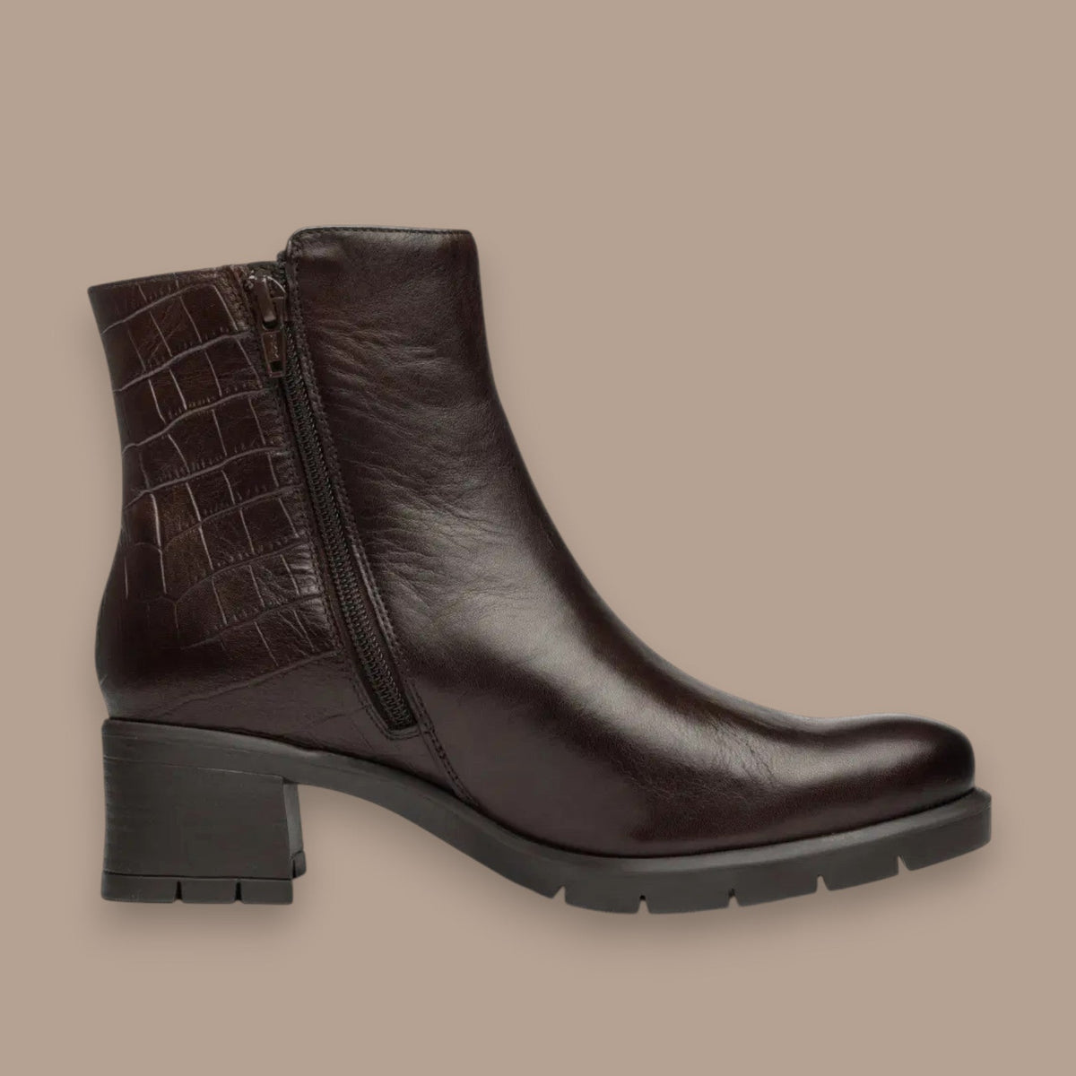 Ara - Croc Detail Ankle Boots
