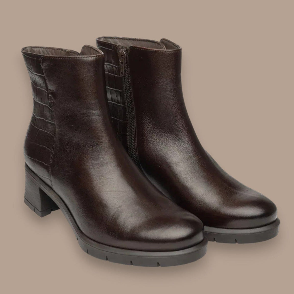 Ara - Croc Detail Ankle Boots