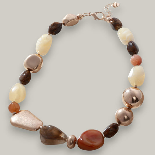 Merx - Colored Stone Necklace