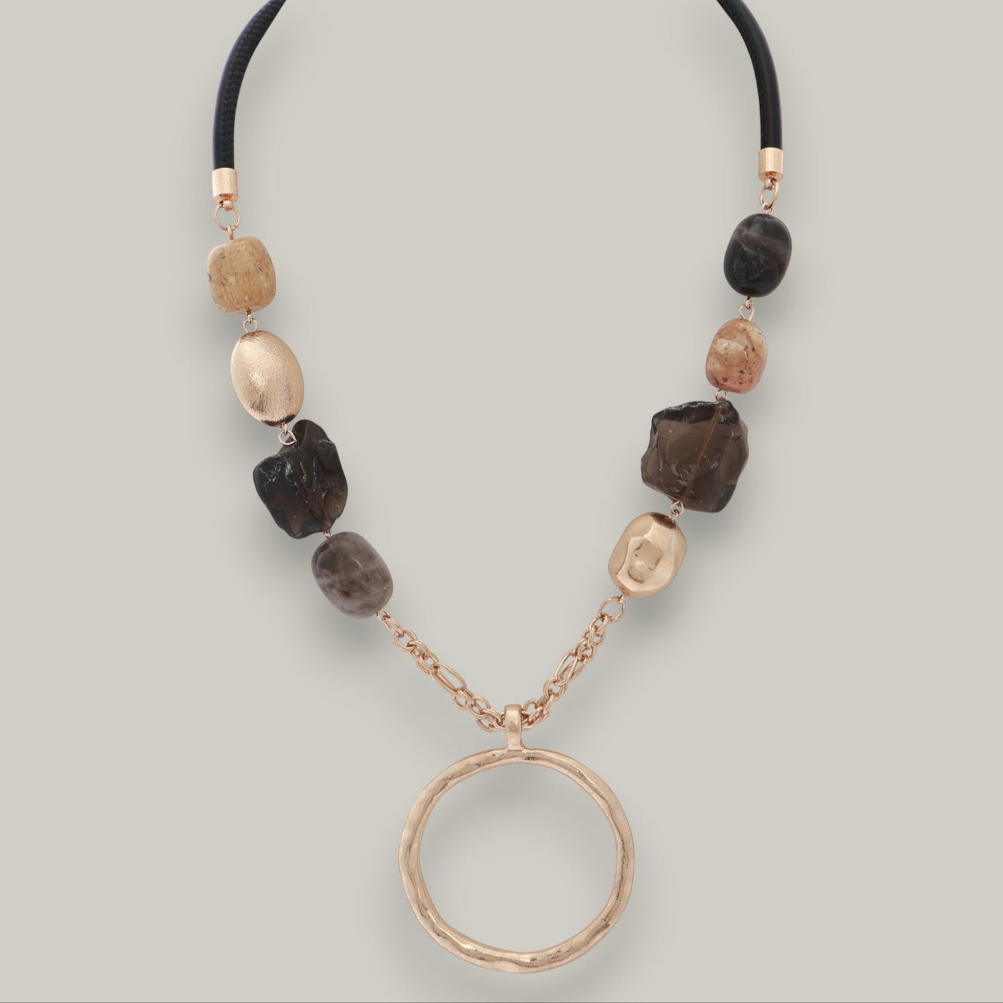 Merx - Hammered Pendent Necklace