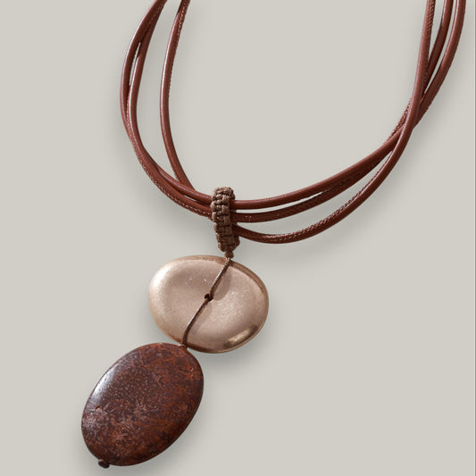 Merx - Leather Cord Necklace