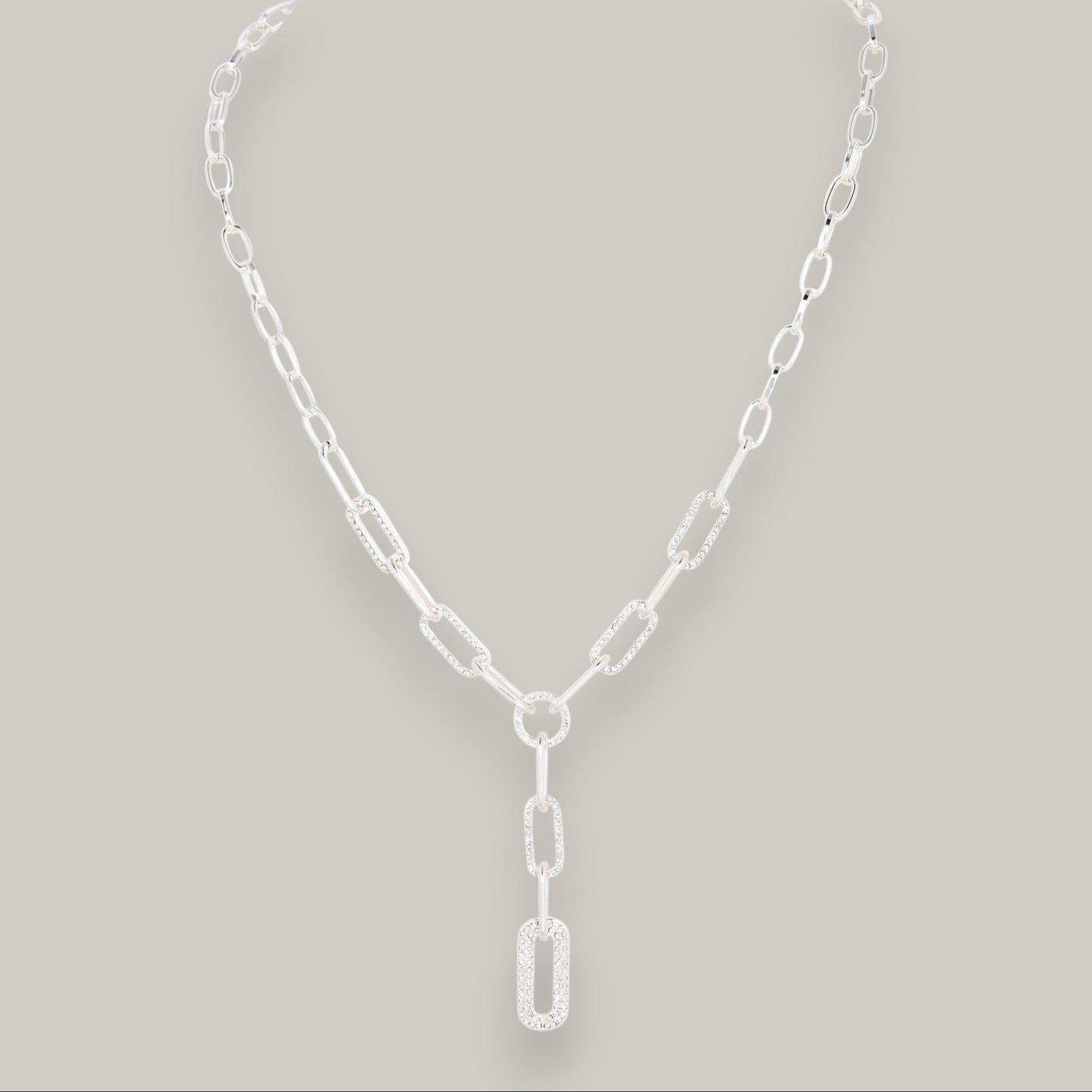 Merx - Silver Toned Chain Necklace