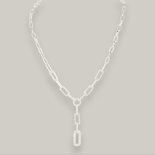 Merx - Silver Toned Chain Necklace