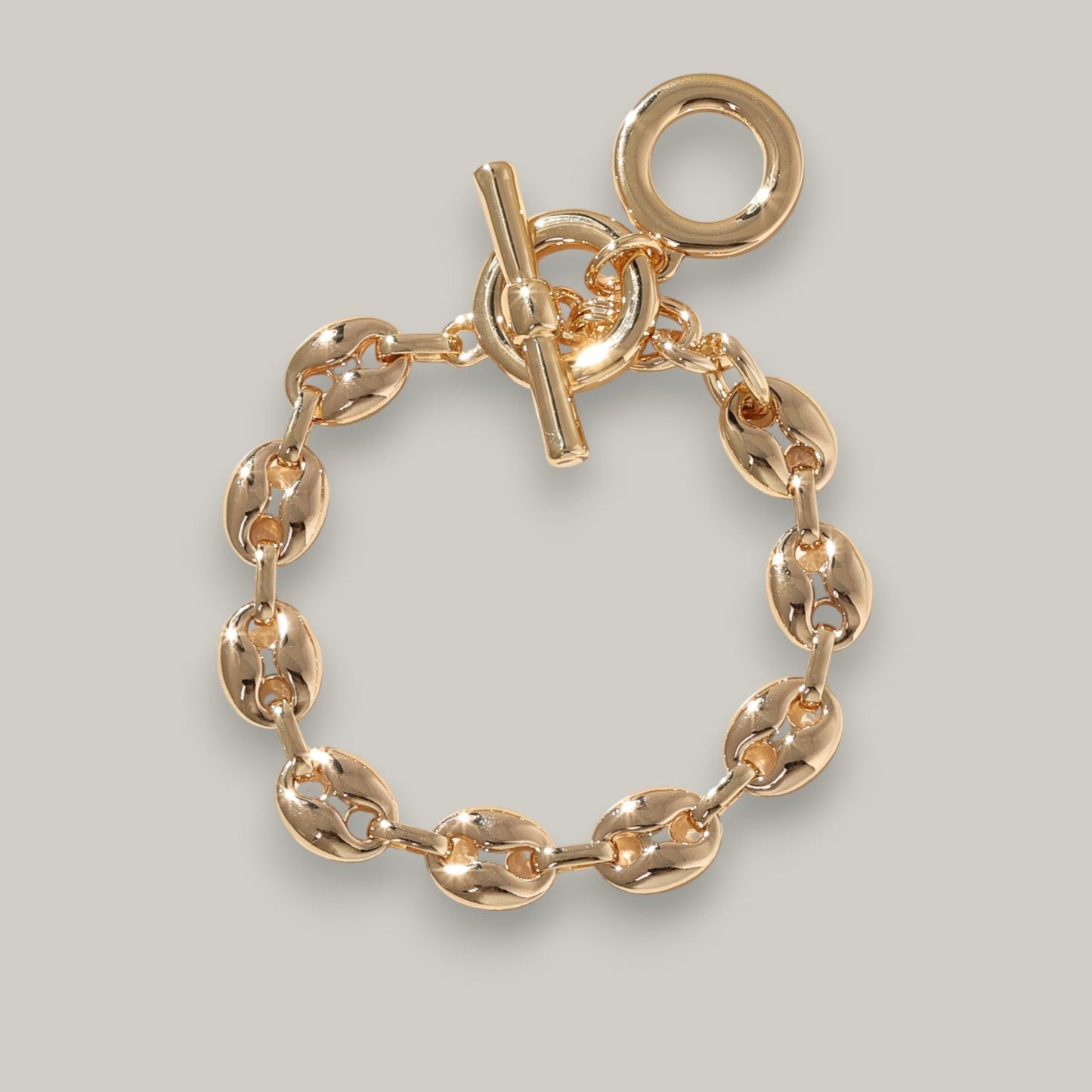 Merx - Beautiful Crafted Oval Link Bracelet